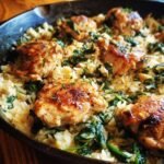 chicken spinach and rice recipes