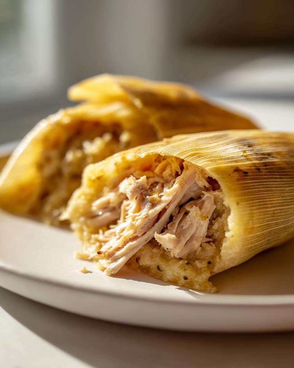 how to make chicken tamales