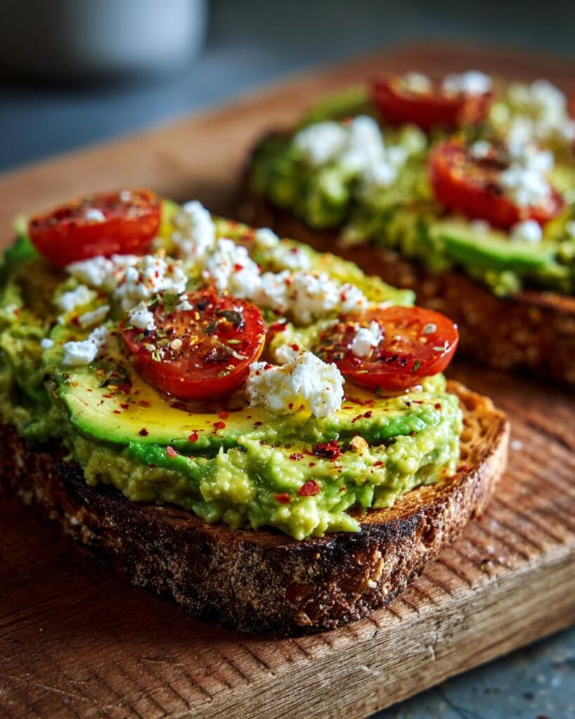 Avocado toast variations
