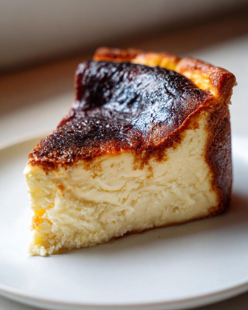Burnt Basque cheesecake