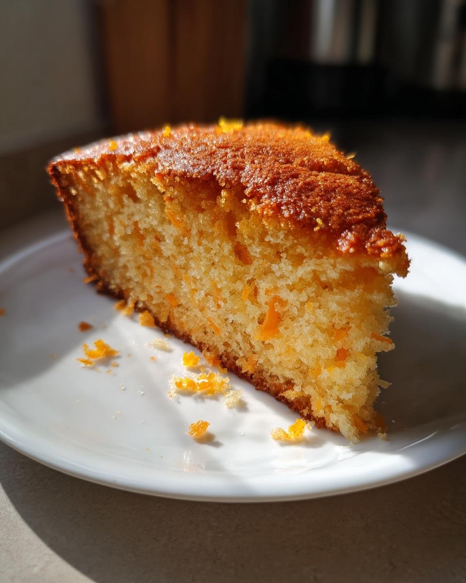 Carrot-orange cake (modern twist) - detail 1