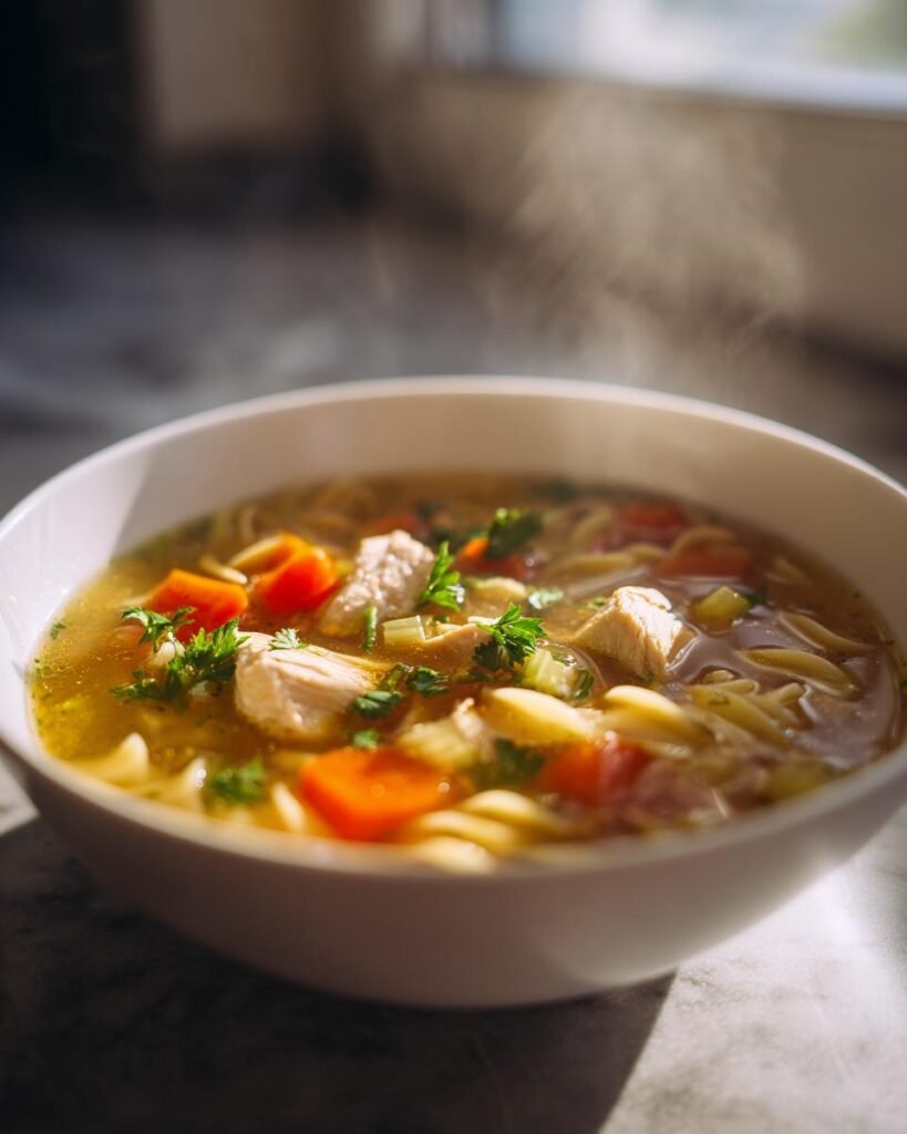 Chicken noodle soup