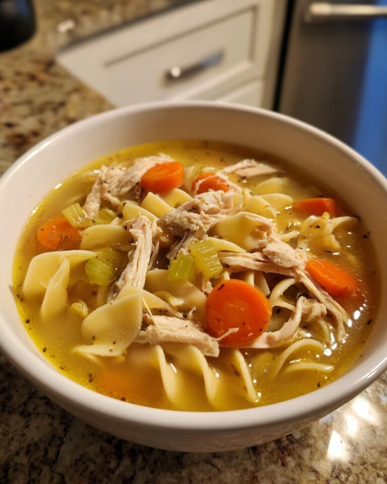 Chicken noodle soup