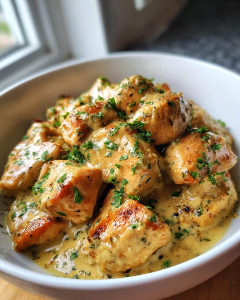 Creamy garlic butter chicken