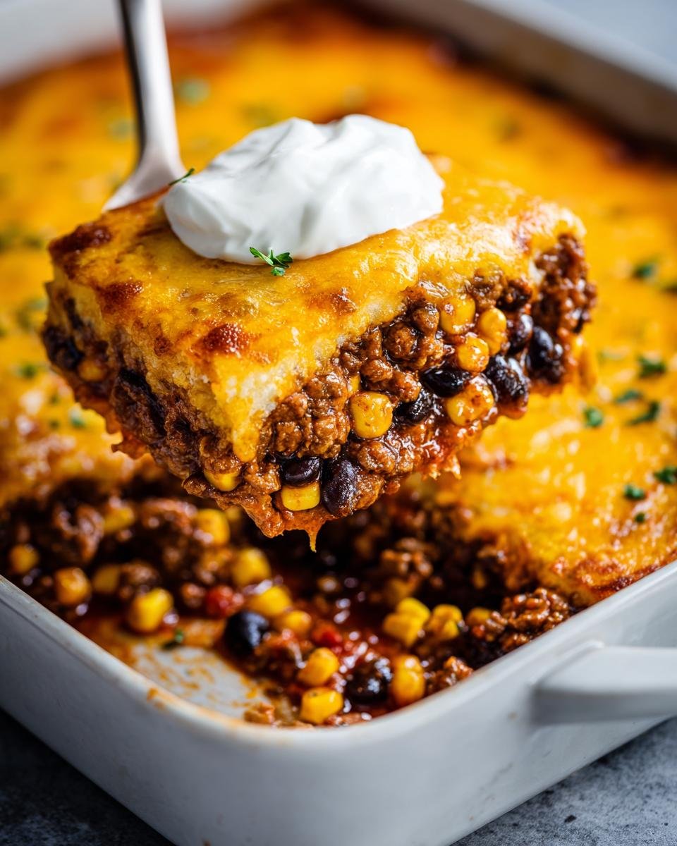 Easy taco casserole (quick dinner idea) - detail 1