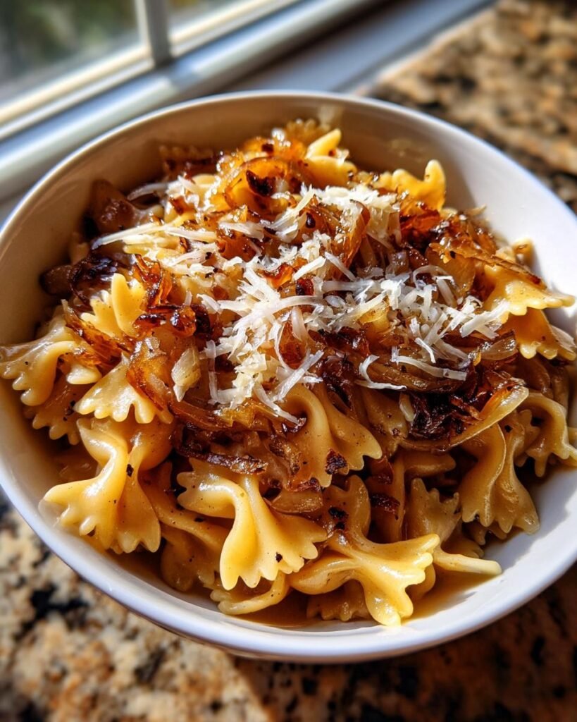 French onion pasta (viral twist)