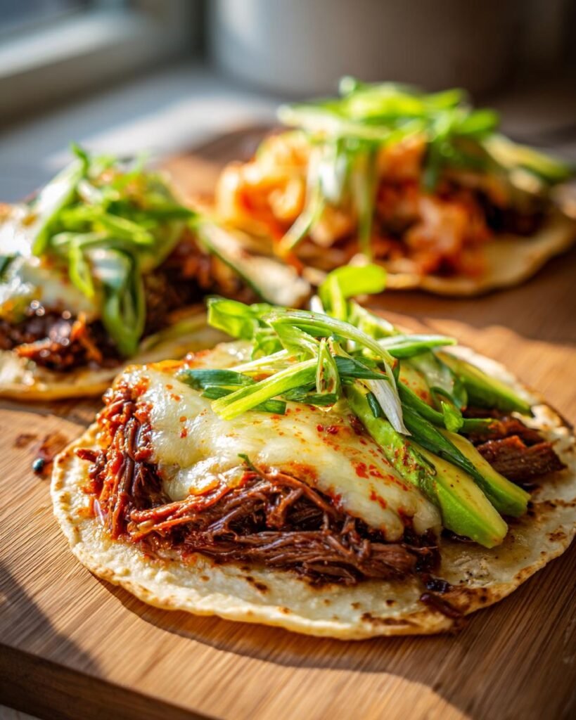 Global street food at home (Korean, Mexican)