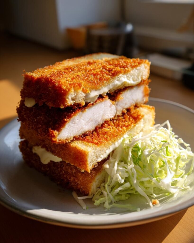 Japanese katsu sandwich