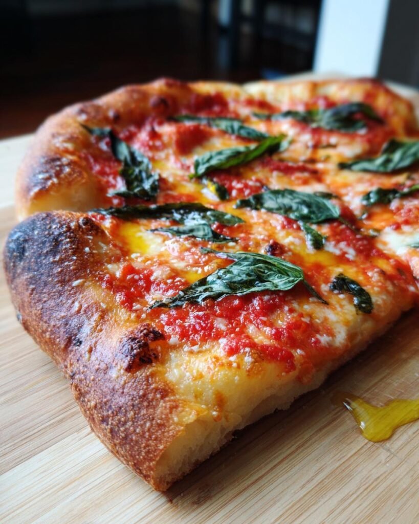 Klassische Margherita-Pizza