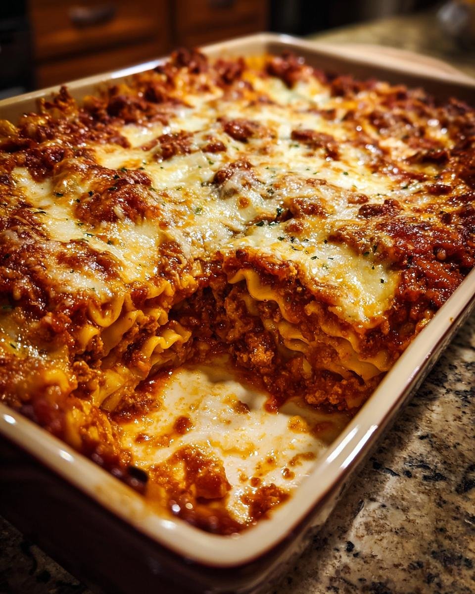 Lazy one-pot lasagna