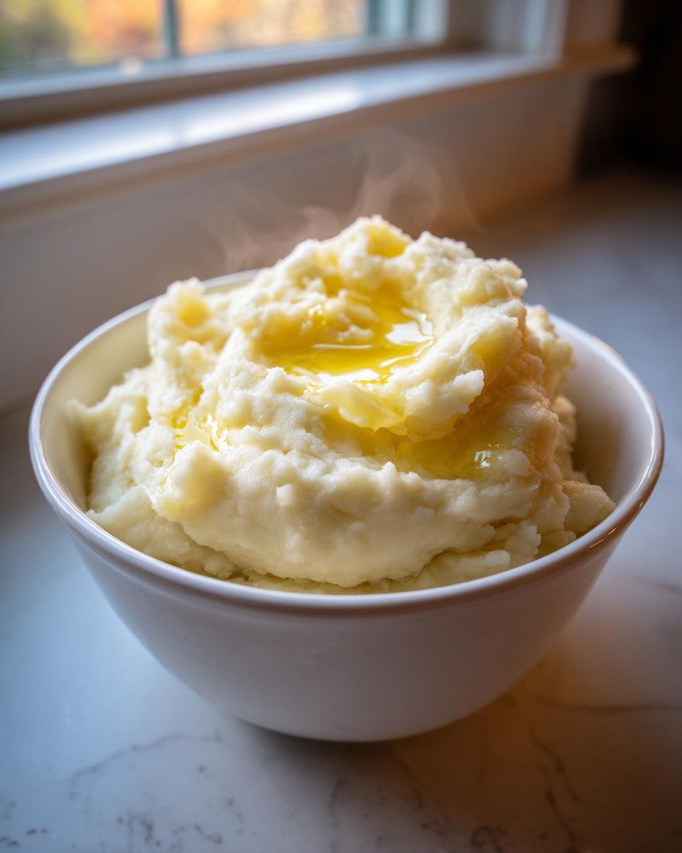 Mashed potatoes with butter