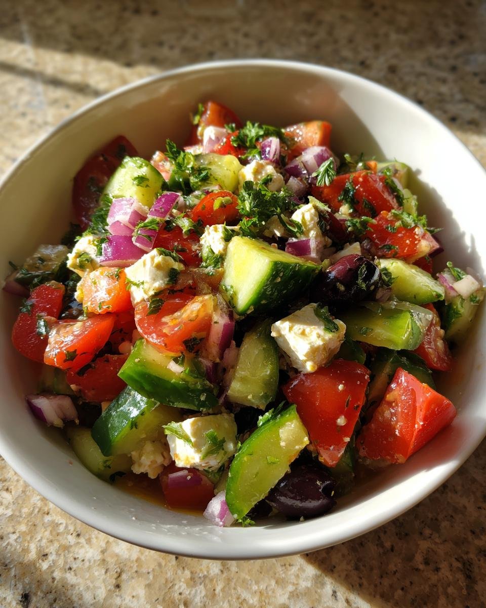 Mediterranean chopped salad ideas - detail 1