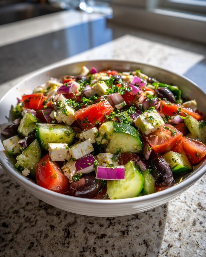 Mediterranean chopped salad ideas