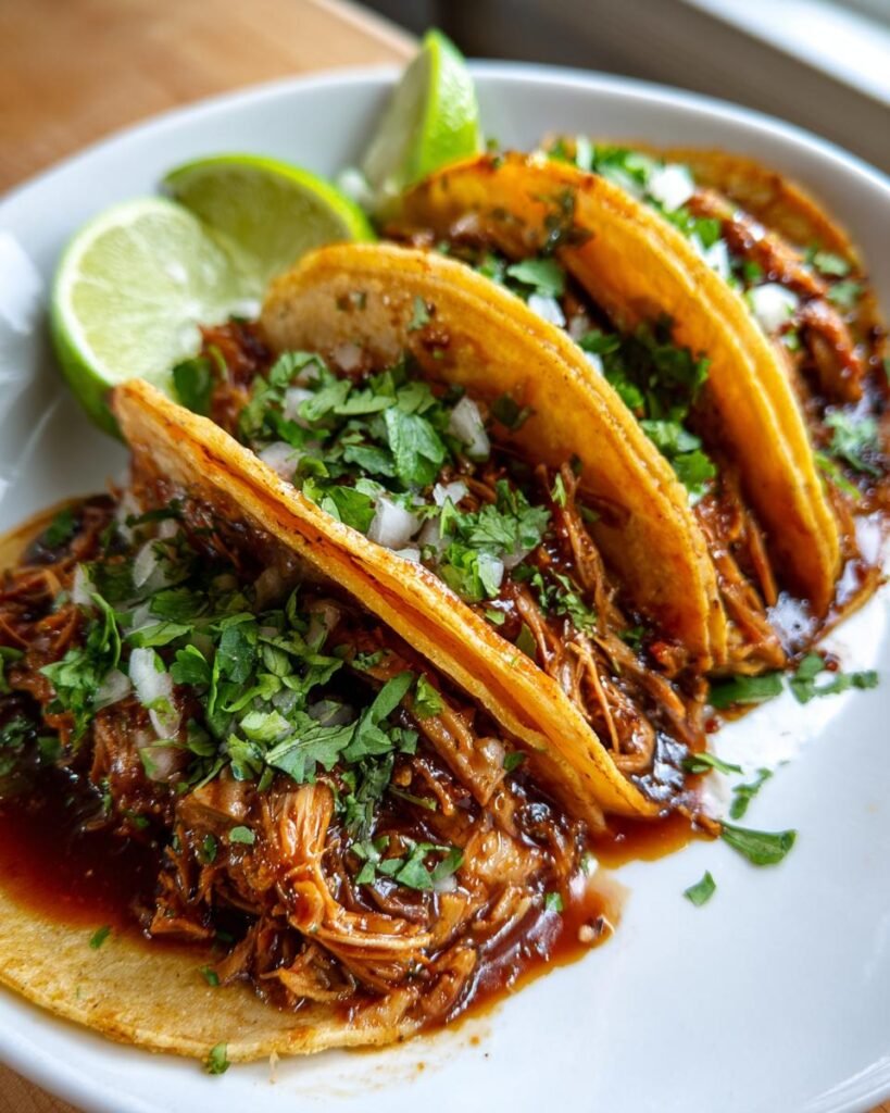 Mexican birria tacos