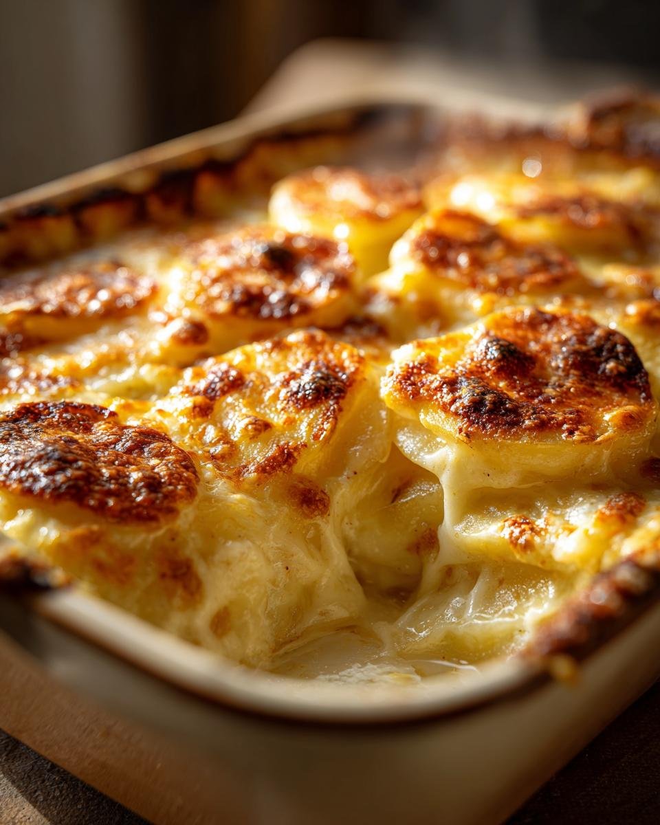 Potato casserole (cheesy comfort dish)