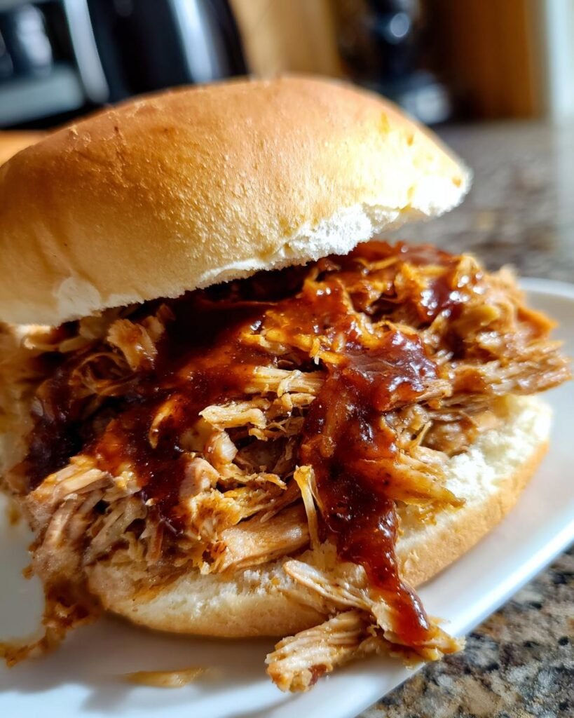Pulled-Pork-Sandwiches vom Grill