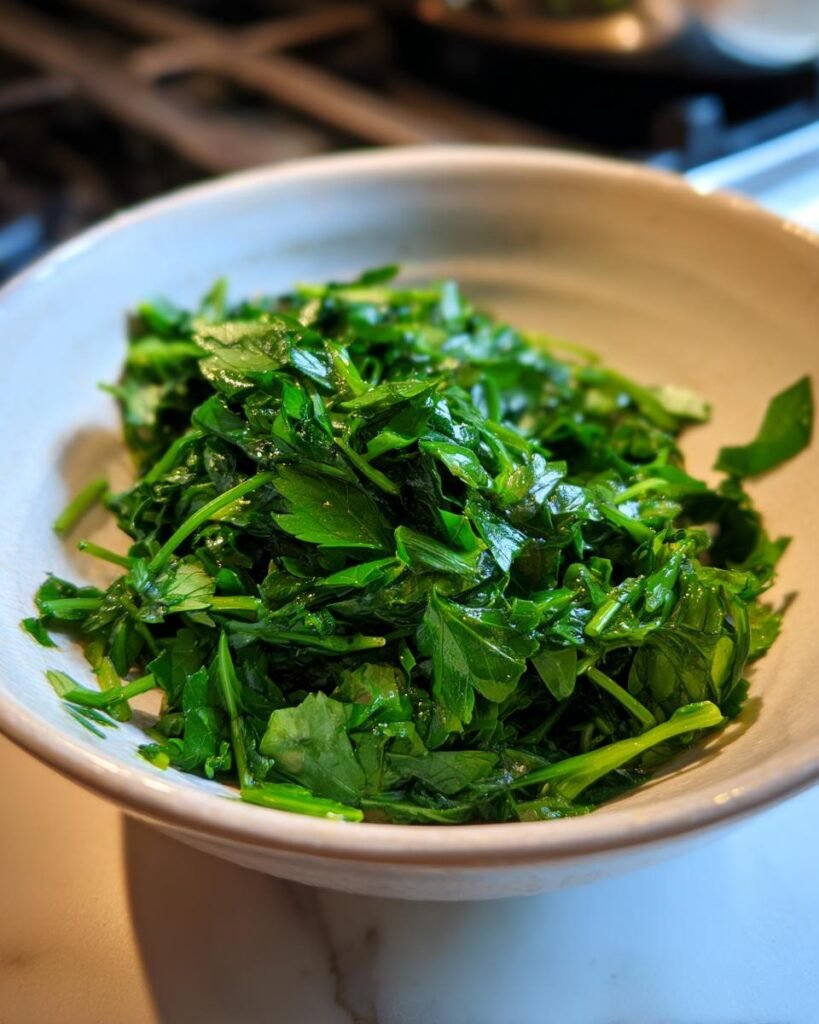Seasonal cooking with herbs & greens