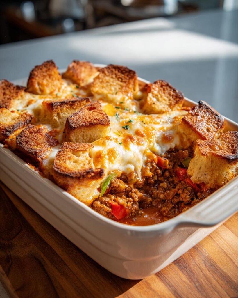 Sloppy joe casserole