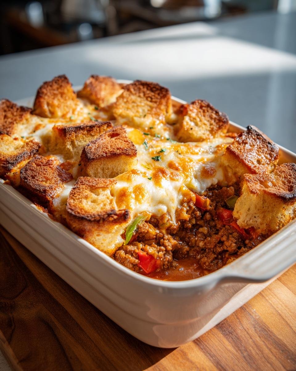 Sloppy joe casserole