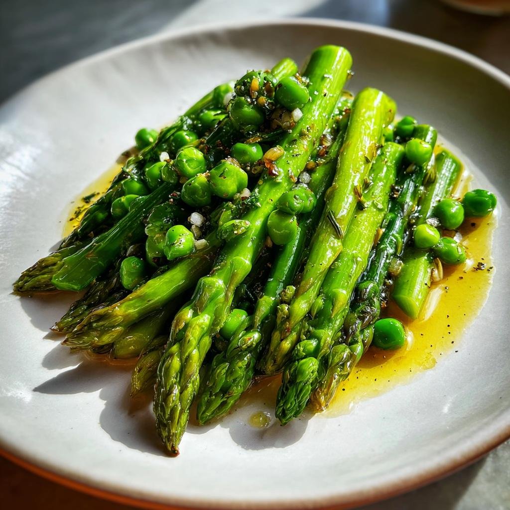 Spring recipes with asparagus & peas