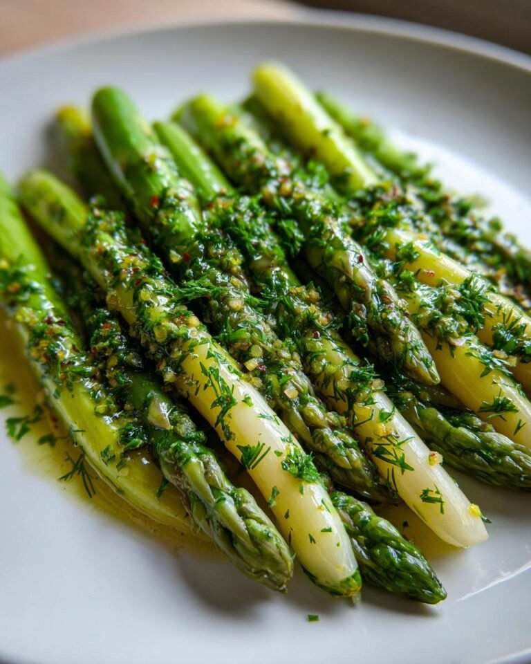 Vegetable spring dishes (asparagus, herbs)