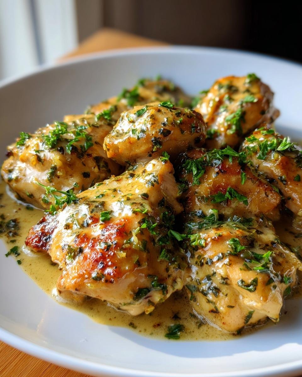 Creamy garlic butter chicken
