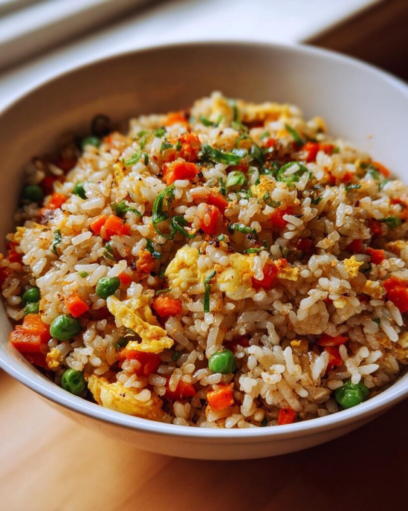 Fried rice (Asian staple)