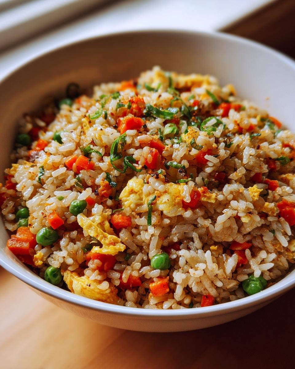 Fried rice (Asian staple)