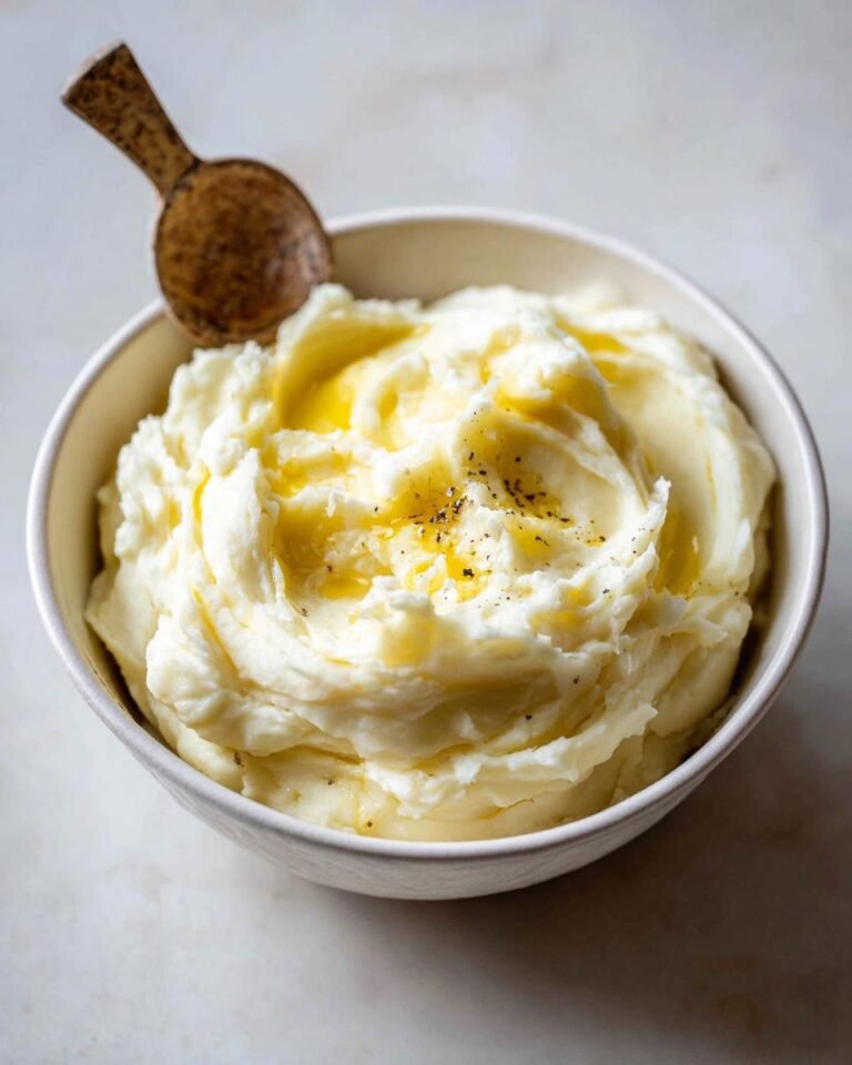 Mashed potatoes with butter