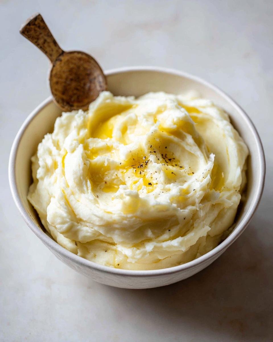 Mashed potatoes with butter