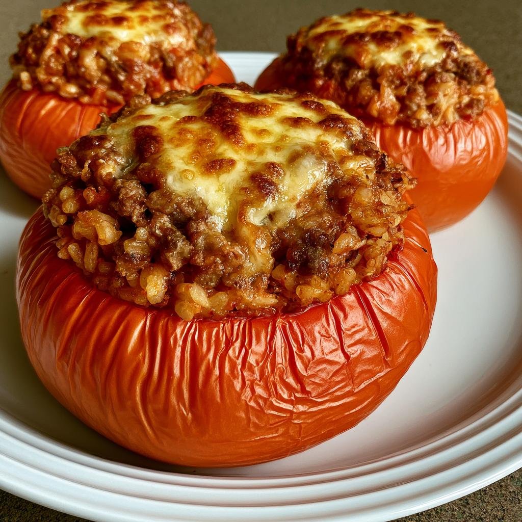 Beefsteak Tomaten Gefüllt — Hausgemacht
