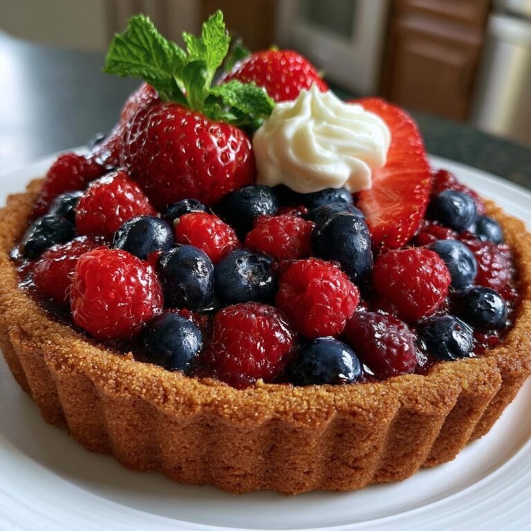 Beeren Mix Torte — Knusprig
