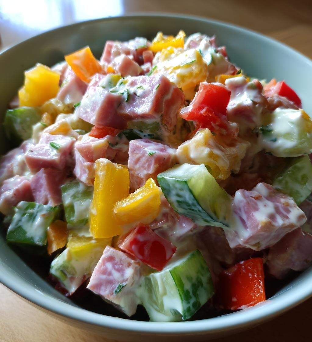 Fleischsalat Juli — Zart