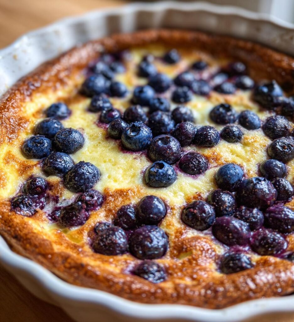 Heidelbeer Clafoutis — Einfach