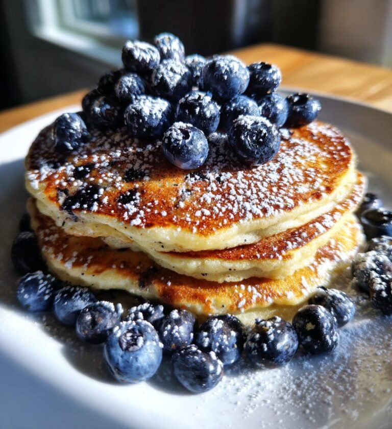 Heidelbeer Pancakes