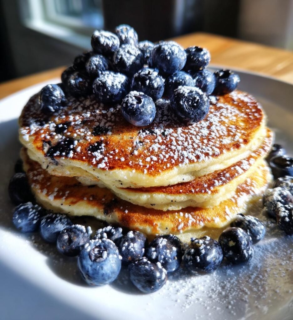 Heidelbeer Pancakes