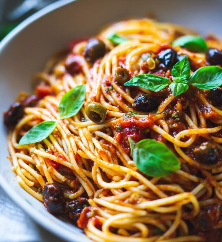 Pasta Puttanesca Juli — Fein