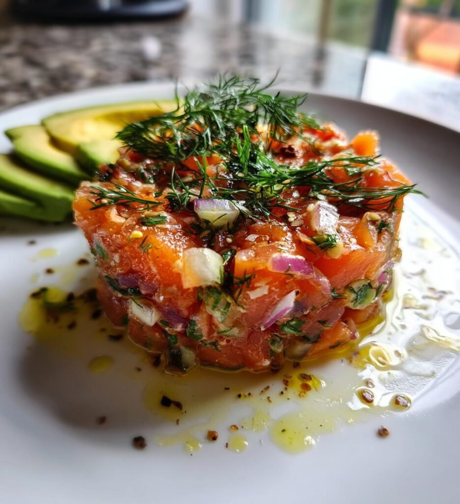 Tatar Lachs Juli — Traditionell