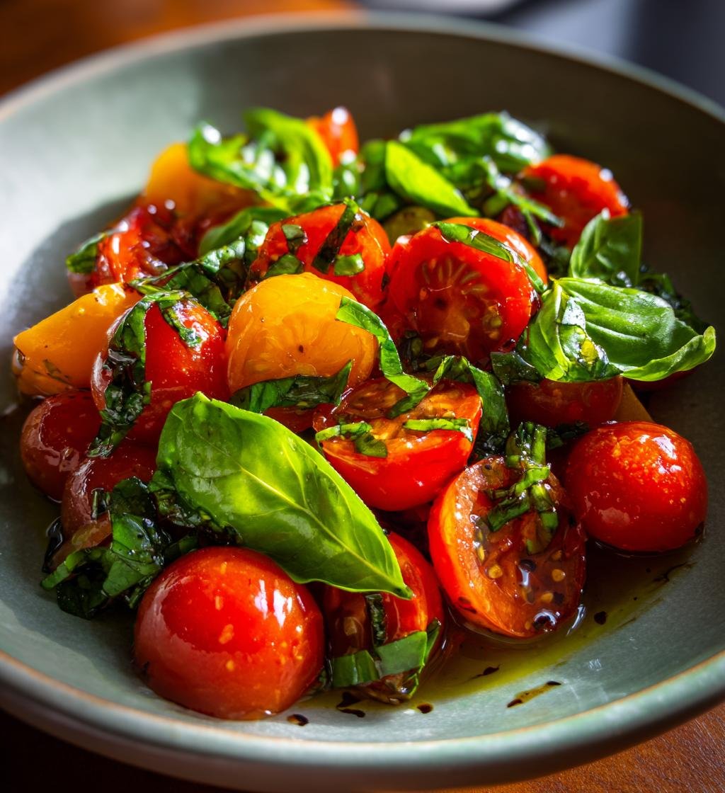 Tomaten Basilikum Kalt — Frisch