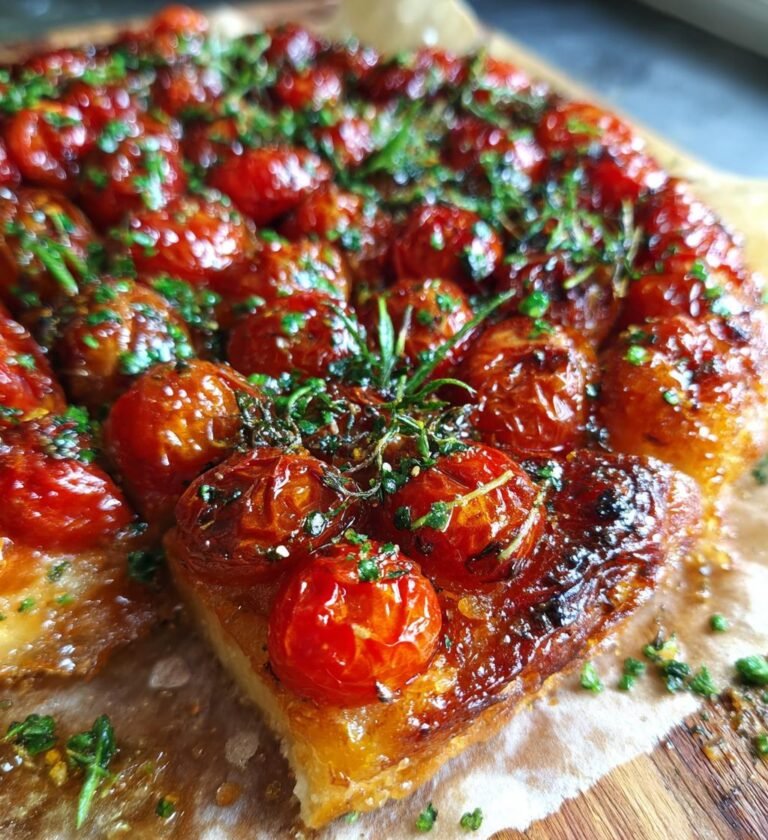 Tomaten Tarte Tatin — Knusprig