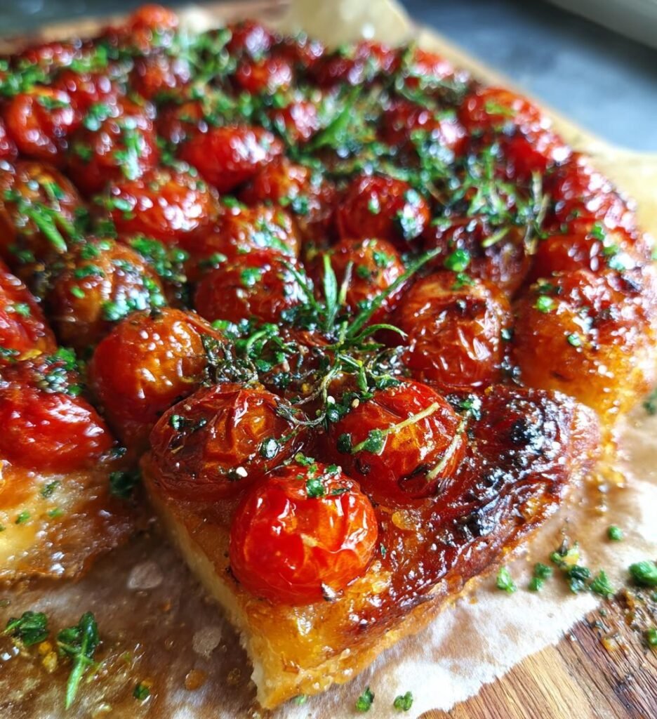 Tomaten Tarte Tatin — Knusprig