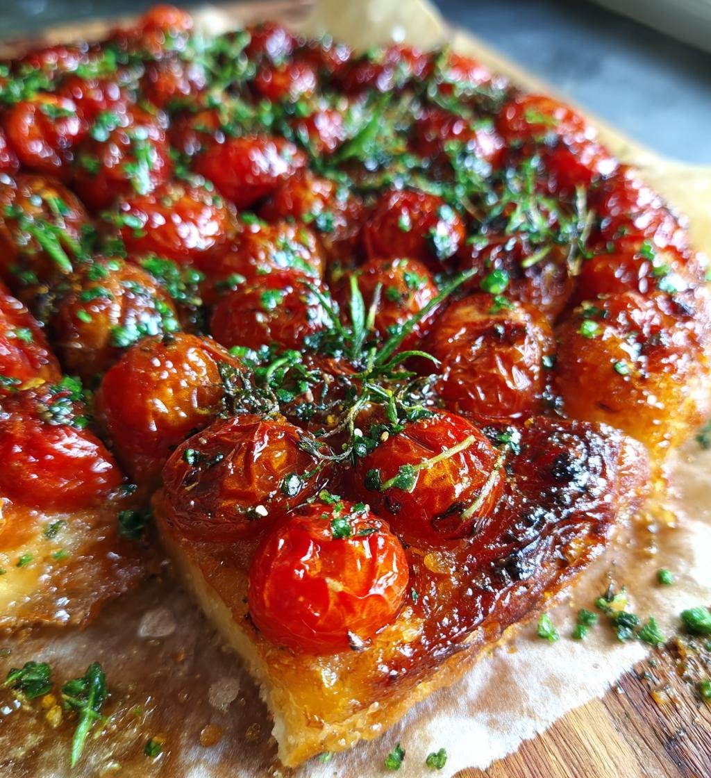 Tomaten Tarte Tatin — Knusprig