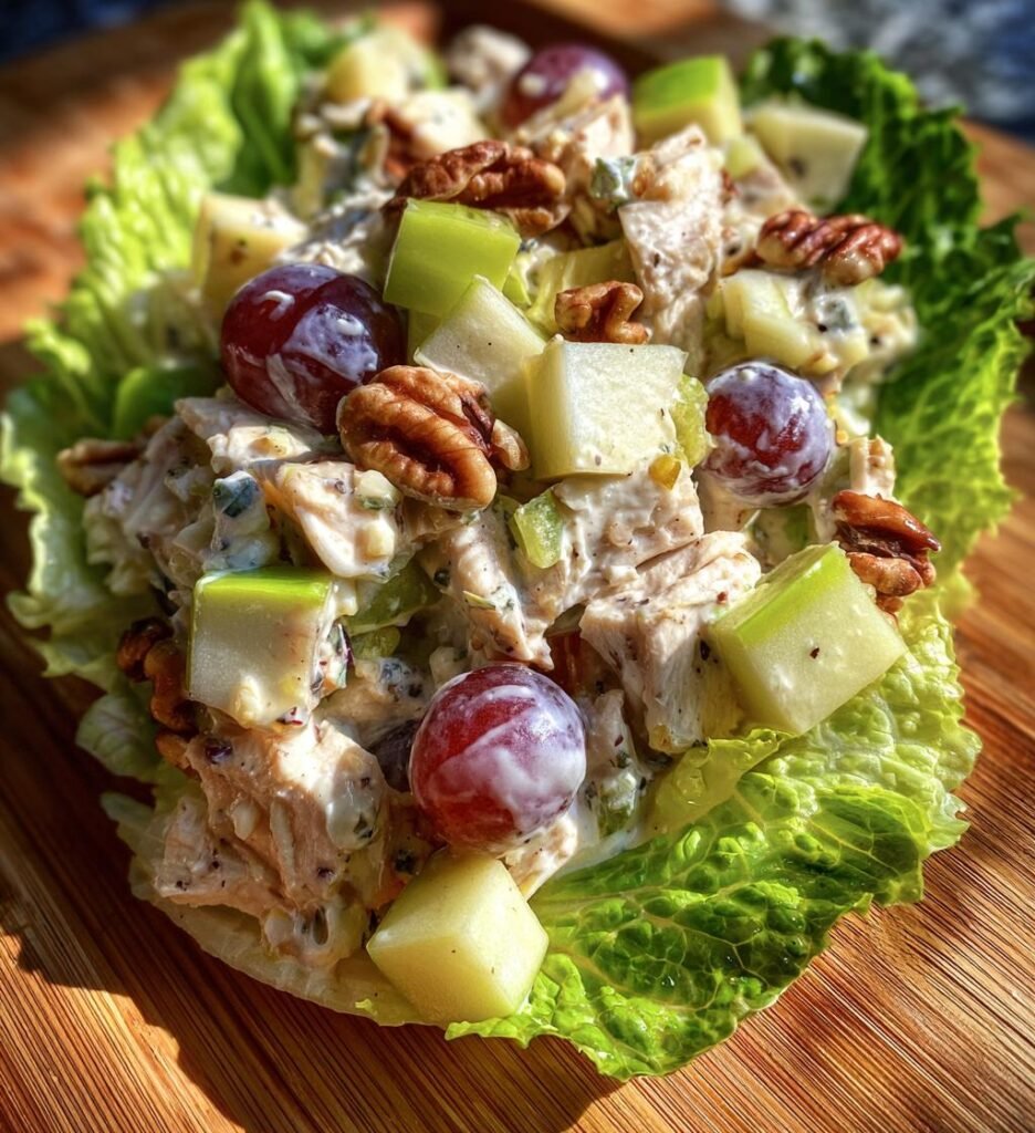 Waldorfsalat Sommer — Deftig