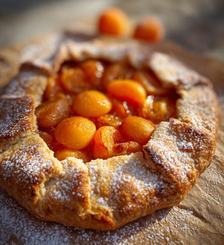 Aprikosen Galette — Würzig