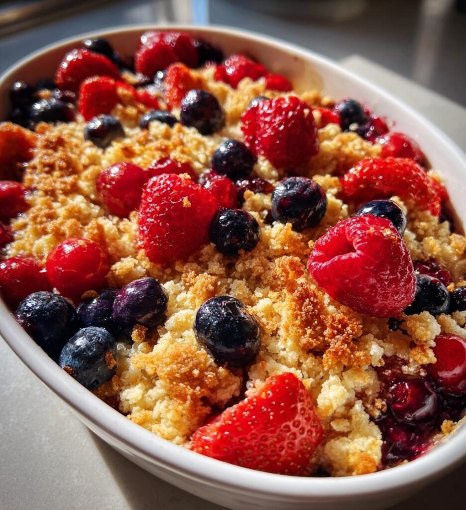 Beeren Crumble — Zart