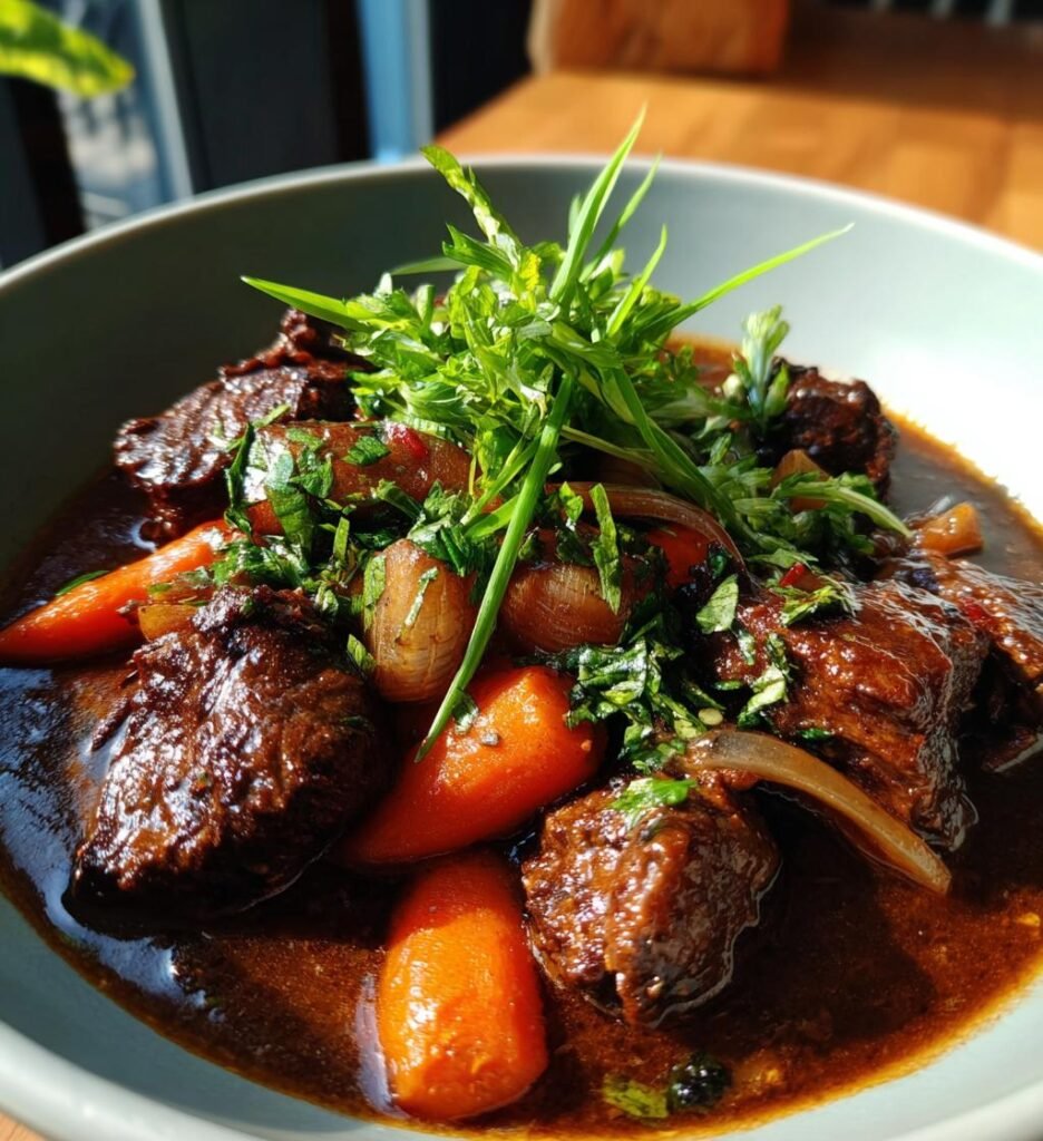 Bier Schmorbraten — Fein