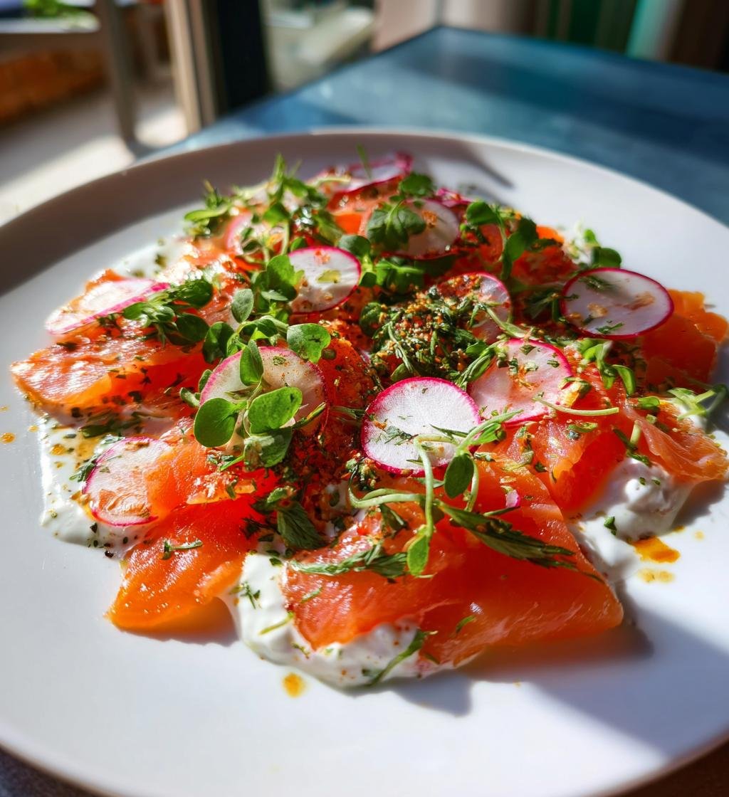Fischcarpaccio — Cremig