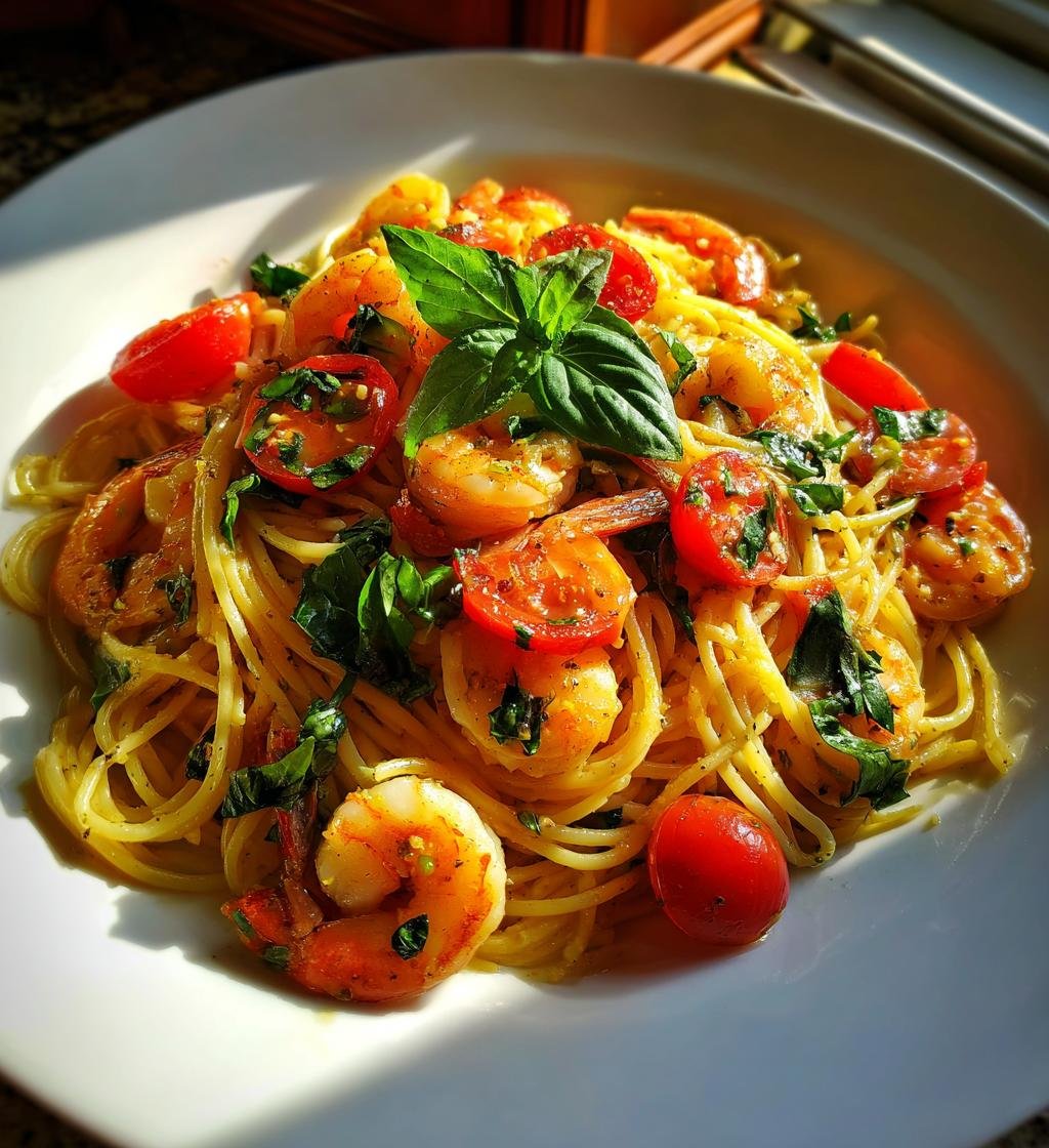 Garnelen Juli Pasta
