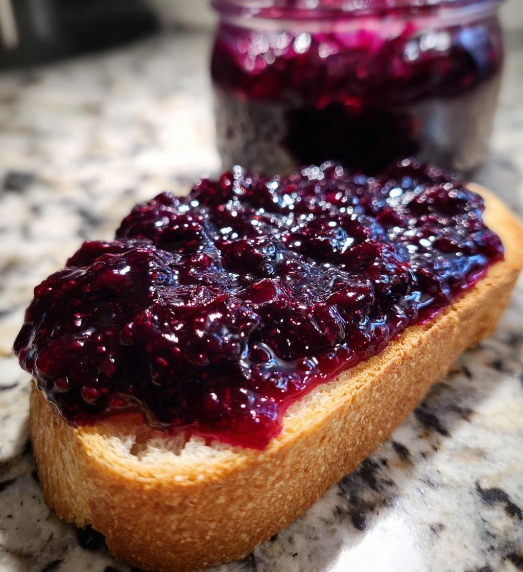 Heidelbeer Marmelade — Zart
