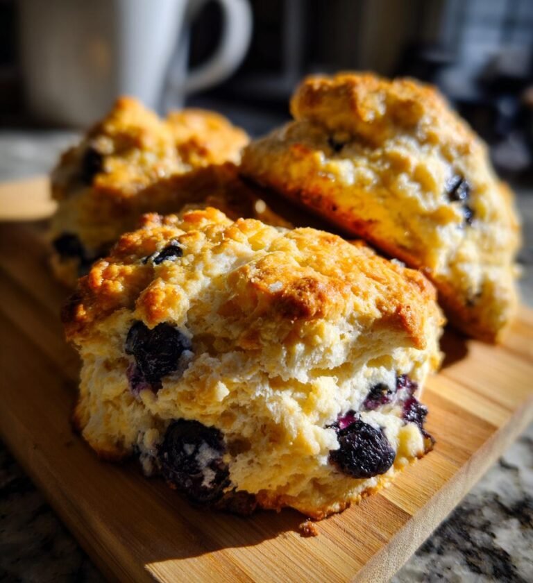 Heidelbeer Scones — Knusprig